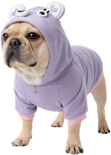 Halloween Dog Costume French Bulldog Clothes Sweater by CHEERTAILS