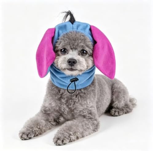 Dog Halloween Costume Hat with Donkey Ears Pet Headwear - Image 5