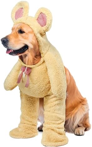 Rubies Walking Teddy Bear Pet Costume for Dogs or Cats, XL - Image 3