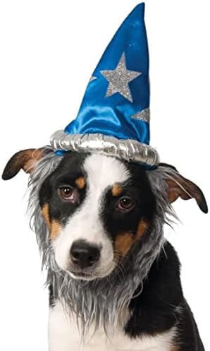 Rubies Wizard Hat W/Beard Pet Set for Dogs or Cats, S/M by Rubies