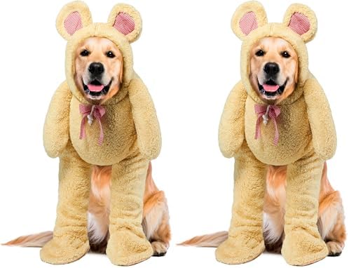 Rubies Walking Teddy Bear Pet Costume, X-Large for Themed Parties and Halloween (Pack of 2) by Rubies