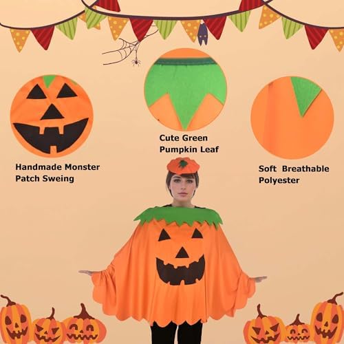FLAdorepet Halloween Matching Dog and Owner Clothes Pumpkin Costume,Human - Image 6