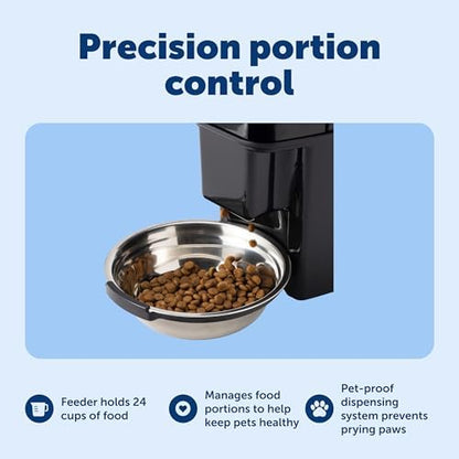 PetSafe Healthy Pet Simply Feed Auto Feeder, Programmable, Holds 24 Cups
