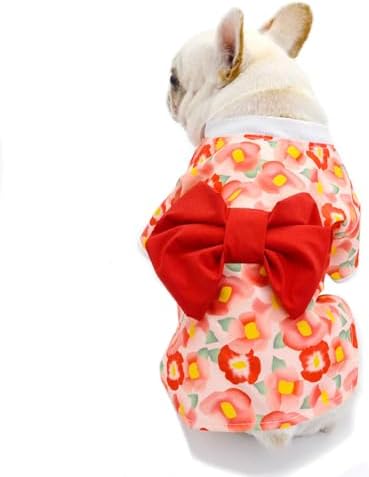 Kimono Pet Costume for French Bulldog, Funny Kimono Outfit, Dog & Cat Party Clothes, Halloween Cosplay (L) - Image 5