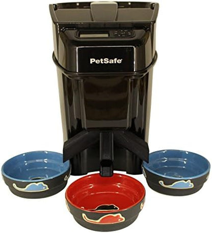 Three-Way Splitter Adapter Compatible with PetSafe Healthy Pet Simply Feed Automatic Feeder