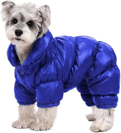 AOFITEE Dog Winter Coat Waterproof Dog Jacket Warm Fullbody Dogs Snowsuit by AOFITEE