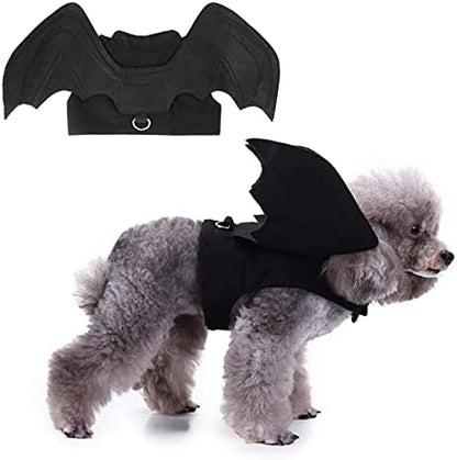 Rypet Dog Halloween Costume, Halloween Bat Wings for Small Dogs Cats, Large by RYPET