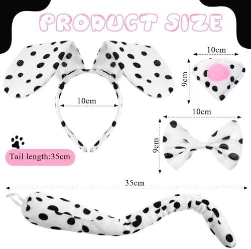 Syhood Puppy Dog Costume Set for Halloween Carnival - Image 2
