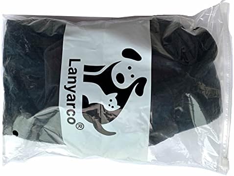 Hooded Cloak Witch/Wizard Costume for Medium Pets, Dog Halloween Costume Hat Cape, Black Dog Witch Costumes - Image 4
