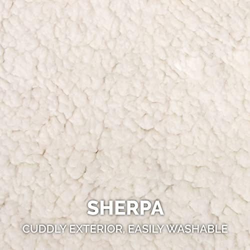 Furhaven Large to XL Dog Hat, Washable & Cozy - Sherpa Flex-Fit Polar Bear Dog Hat Costume - Cream, Large to Extra Large - Image 5