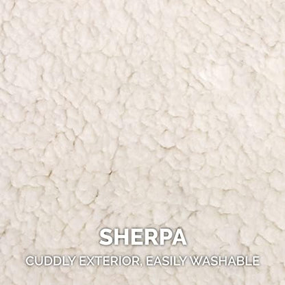 Furhaven Large to XL Dog Hat, Washable & Cozy - Sherpa Flex-Fit Polar Bear Dog Hat Costume - Cream, Large to Extra Large - Image 5