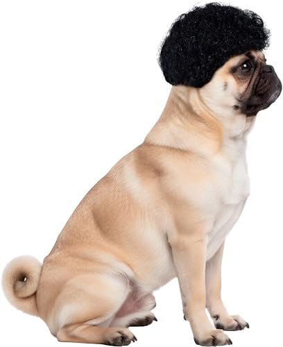 Rubies Afro Pet Wig for Dogs or Cats, S/M - Image 5