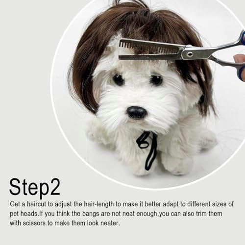 Cat Costume for cat only Mini cat bob Wig for Kitty or Porch Goose - Image 5