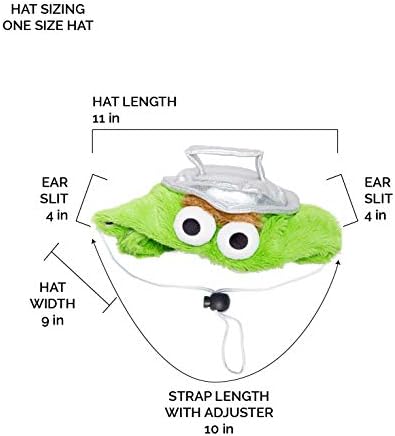 Pet Krewe Large Oscar the Grouch Dog Costume - Fits Small, Medium, Large and Extra Large Pets - Perfect for Halloween, Christmas Holiday, Parties, Photoshoots, Gifts for Dog Lovers - Image 2