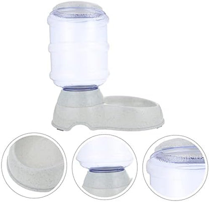 Ipetboom Automatic Pet Feeder, Dog Cat Dry Food Dispenser, Plastic, Multiple Pets