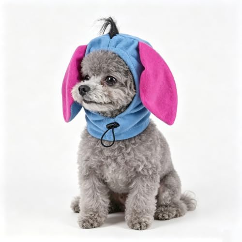 Dog Halloween Costume Hat with Donkey Ears Pet Headwear - Image 2