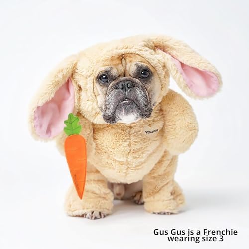 Pandaloon Dog Halloween Costume - As Seen on Shark Tank - Patented - Funny Costume with Arms for Small and Medium Dogs and Cats (Bunny, Size 0(11-12 in Height at TOP of Head, Girth<16in)) - Image 2