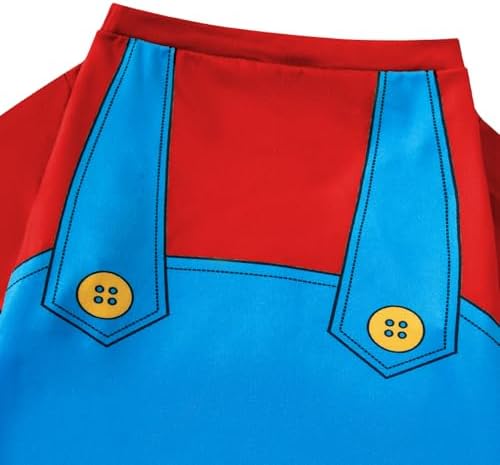 Halloween Pet Costume Super Dog Role Play Costumes (Bright Red, M) - Image 6