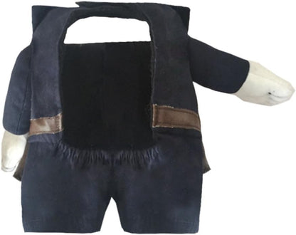 NACOCO Halloween Pet Policeman Costume - Dog and Cat Funny Clothes Outfit Apparel for Small Medium and Large Dogs(Navy Blue, L - Image 3