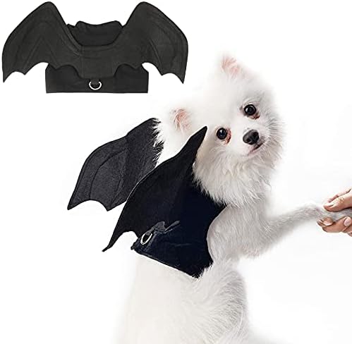 Rypet Dog Halloween Costume, Halloween Bat Wings for Dogs Cats, Medium by RYPET