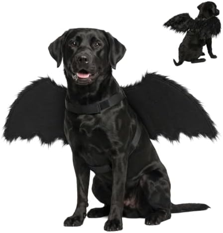 Gimilife Dog Wings Costume, Dog Halloween Costumes by Gimilife