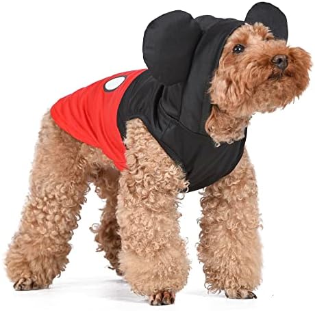 Disney for Pets Mickey Mouse Halloween Costume for Dogs - Officially Licensed Halloween Costumes for Dogs, Size Small by Disney