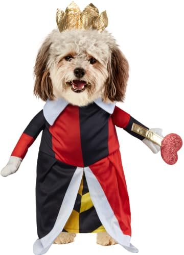 Rubies Disney Villains: Queen Of Hearts Pet Costume for For Dogs or Cats, XL by Rubies