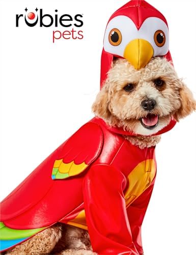 Rubies Parrot Pet Costume for Dogs or Cats, Small - Image 2