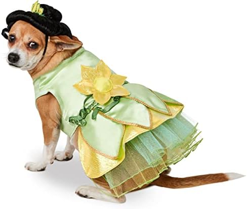 Rubies Disney Princesses: Tiana Pet Costume for Dogs or Cats, Small by Rubies