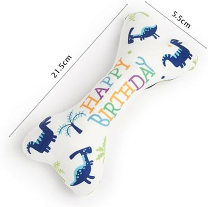 3-Piece Small Dog Happy Birthday Boy Shirt, Colorful, M - Image 6