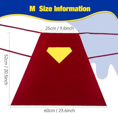 Red Dog Hero Costume Cape for Halloween and Parties (Medium) - Image 4