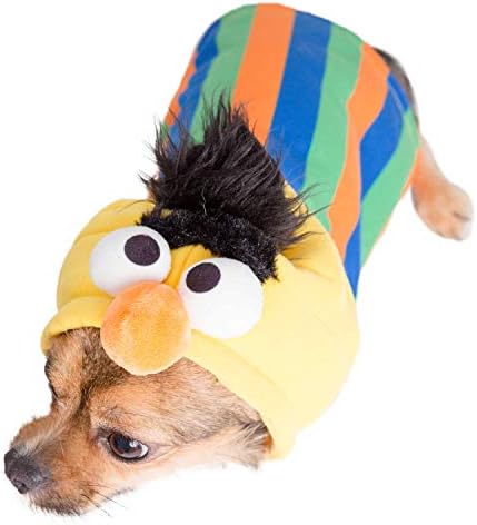 Pet Krewe Medium Bert Costume - Sesame Street Bert Dog Costume - Fits Small, Medium, Large and Extra Large Pets -Perfect for Halloween, Christmas Holiday, Parties, Photoshoots, Gifts for Dog Lovers - Image 3