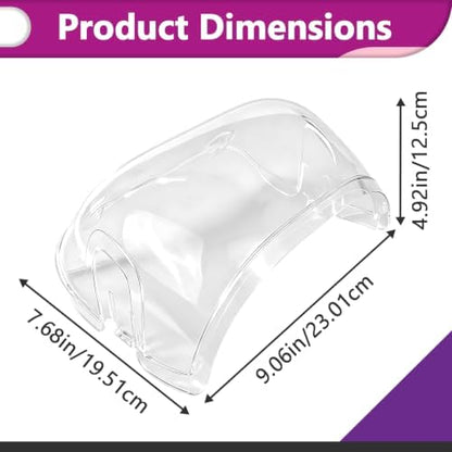 2 Pcs Pet Feeder Rear Cover Compatible with SureFeed Pet Feeder & Connect