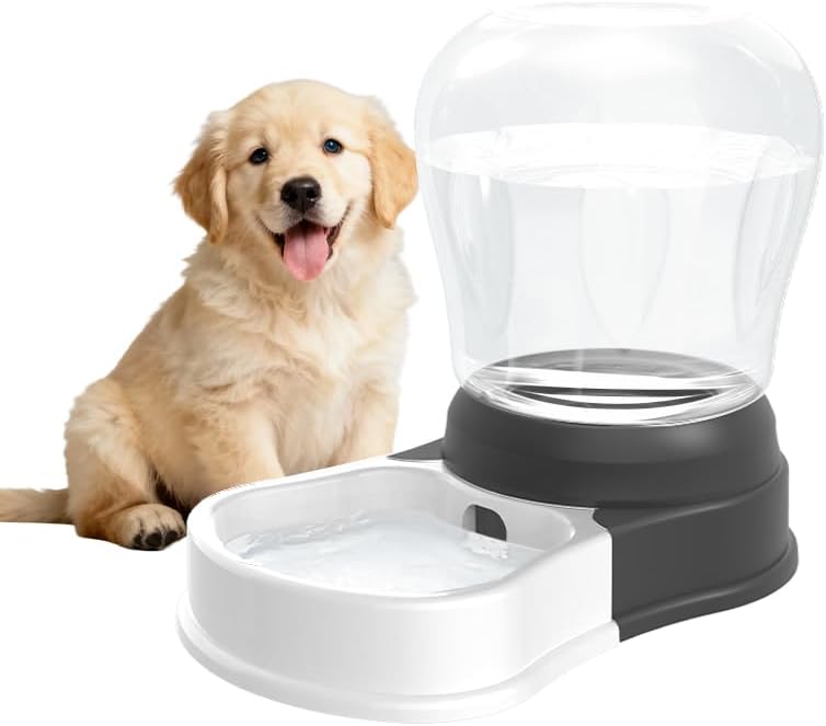 4 Liters Automatic Gravity Dog Water Dispenser, BPA-Free