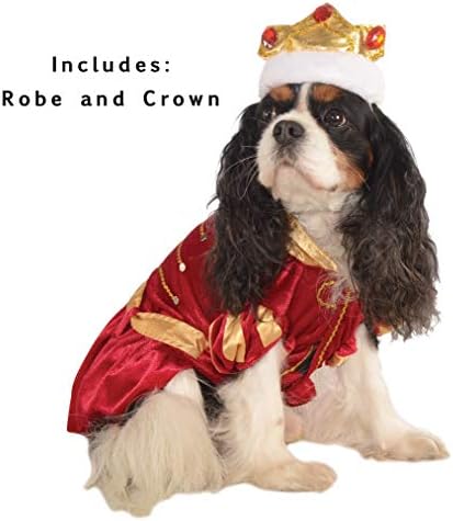 Rubies Kanine King Pet Costume for Dogs or Cats, Small - Image 2