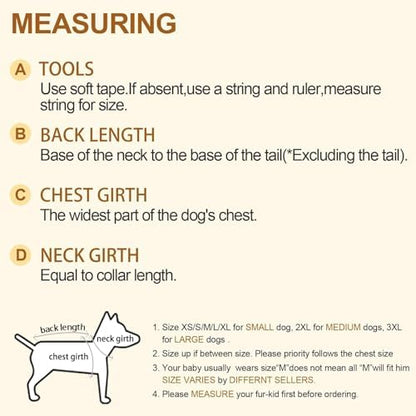 XPUDAC Dog Pajamas Dinosaur Dog Clothes for Small Medium Dogs Boy Girl Stretchy Cozy Pet Onesie with Feet Doggie Jammies Cat Apparel, XS - Image 6