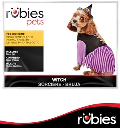 Rubies Witch Pet Costume for Dogs or Cats, Large - Image 6