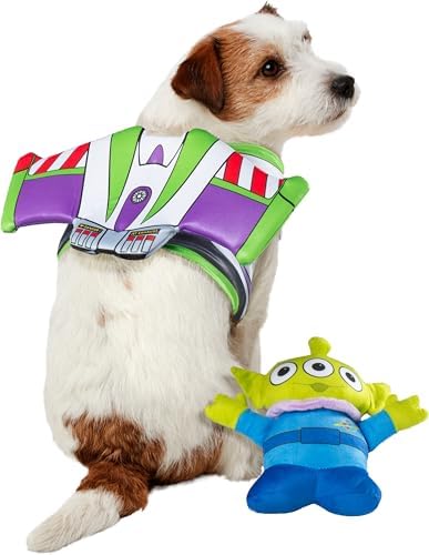 Rubies Toy Story: Buzz Lightyear Pet Accessory & Toy Set for for Dogs or Cats, S/M by Rubies