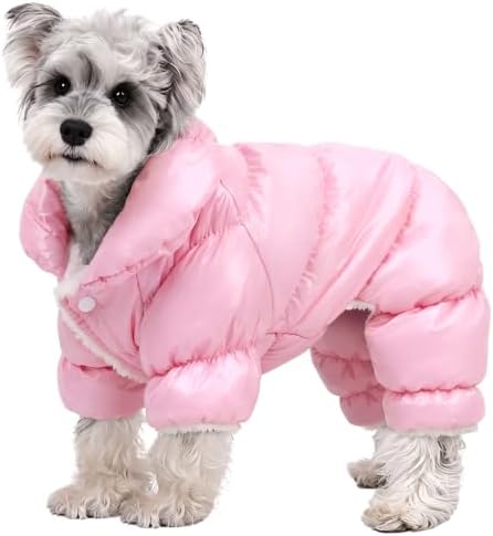 AOFITEE Dog Coat Waterproof Dog Jacket Fullbody Dogs Winter Coat Snowsuit by AOFITEE