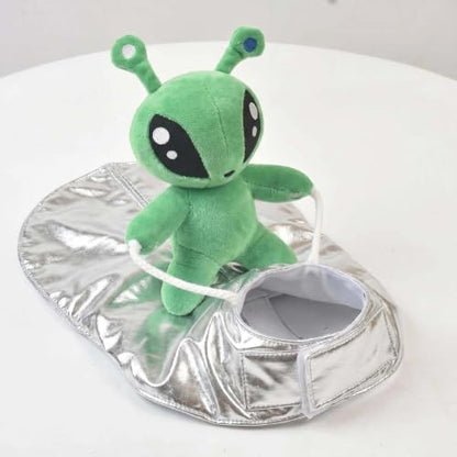 Halloween Alien Dog Costume Outfit Headband for Small Large Dog L - Image 6