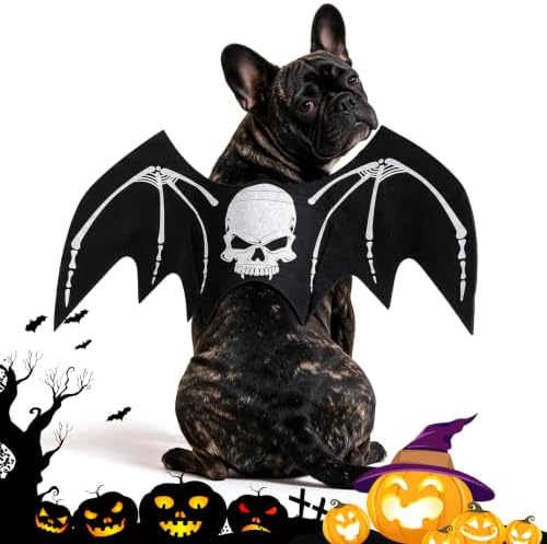 Halloween Dog bat Wing Costumes S，pet Costumes for Halloween Party - Image 2
