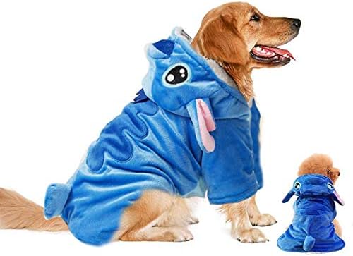 Dog Costumes for Halloween, Funny Cartoon Pet Outfit for Christmas - L by Gimilife
