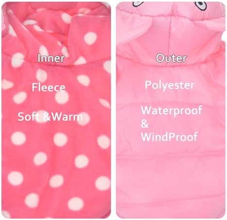 FLAdorepet Halloween Pink Pig Dog Costume Small Large Dog Piglet Outfit,5XL - Image 7
