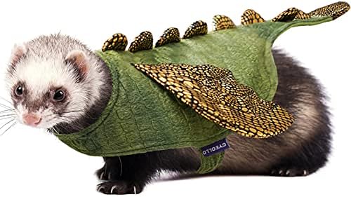 cyeollo Dinosaur Halloween Costume for Rabbit Bunny Puppy Kitten 2lb to 4lb - Image 7