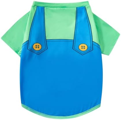 Halloween Pet Costume Super Dog Role Play Costumes (Light Green, S) - Image 3