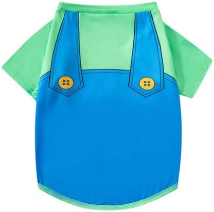 Halloween Pet Costume Super Dog Role Play Costumes (Light Green, S) - Image 3