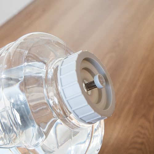 Automatic Pet Water Dispenser with 3.8 Liter Capacity, Gray
