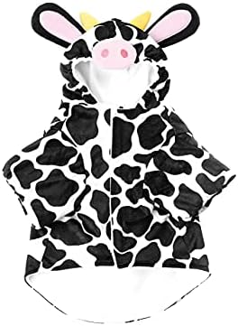 Spooktacular Creations Pet Dog Milk Cow Costume with 3D Cow Hood for Halloween Dress-up Party, Pet Carnival - Image 4