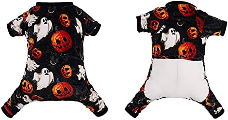 CuteBone Halloween Dog Pajamas Coco Skulls Cat Apparel Dog Jumpsuit Pet Clothes Puppy Pjs P166L - Image 5