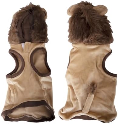 Lion Pet Costume for French Bulldog, Funny Lion Outfit, Dog & Cat Party Clothes, Halloween Cosplay (M, Lion) - Image 7